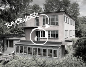 Facaden af Raybenders kontor på Fredericiavej 16, Vejle