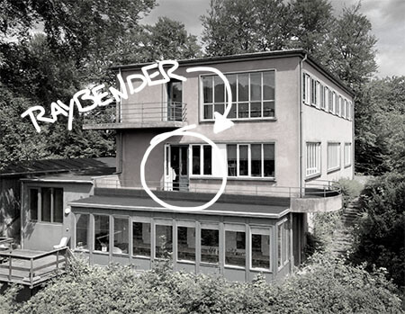 Facaden af Raybenders kontor på Fredericiavej 16, Vejle