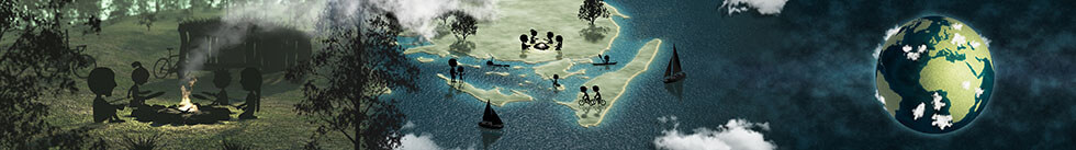 Animation og visuel formidling af Geopark Det Sydfynske Øhav.